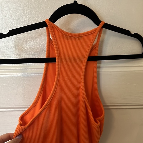 Nasty Gal Orange Halter Maxi Dress - Picture 9 of 10